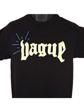 Vague Studios T Shirt Mens Size Medium Black Streetwear Hype